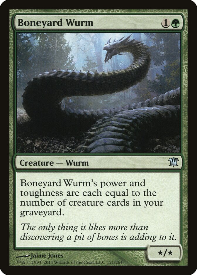 Boneyard Wurm (Innistrad)