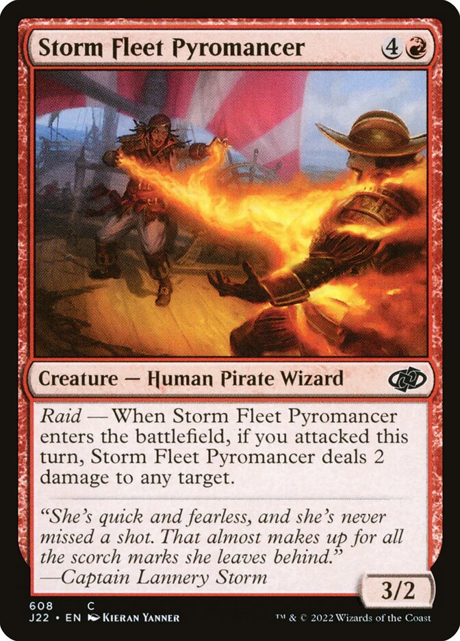 Storm Fleet Pyromancer (Jumpstart 2022)