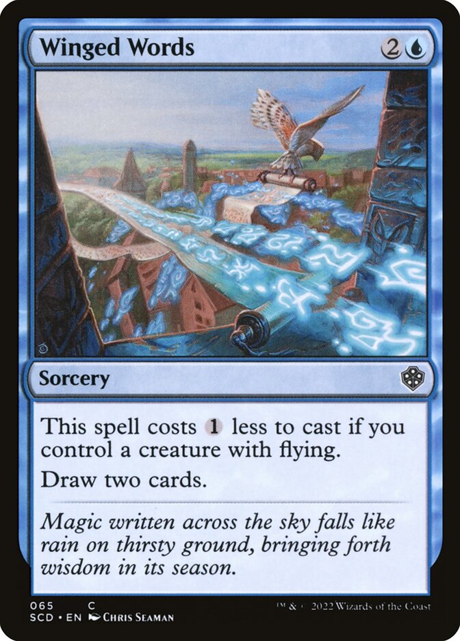 Winged Words (Starter Commander Decks)