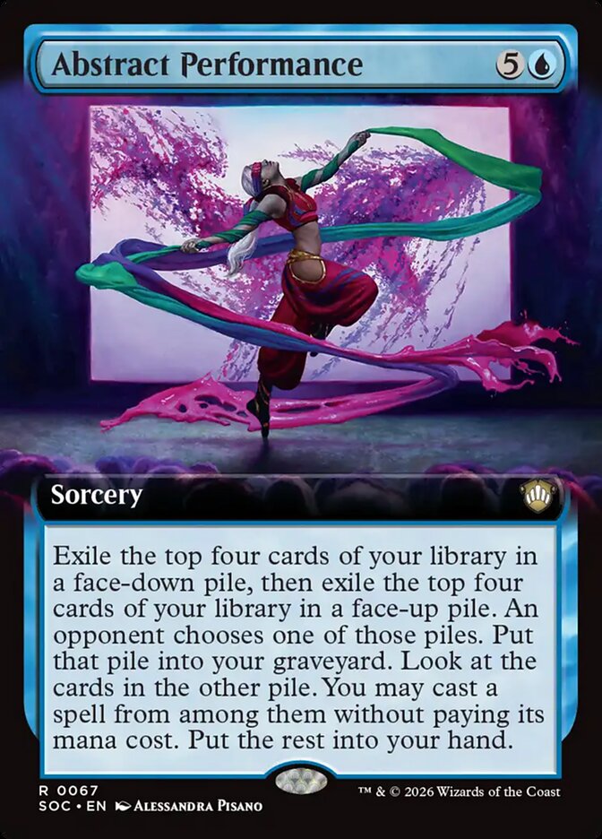 Abstract Performance (Secrets of Strixhaven Commander)
