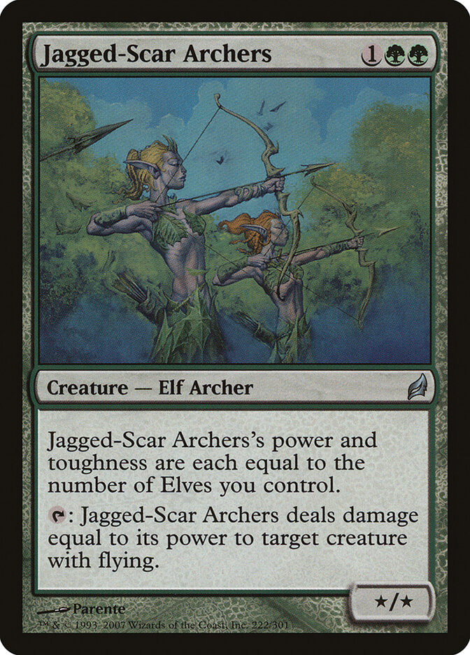 Jagged-Scar Archers (Lorwyn)