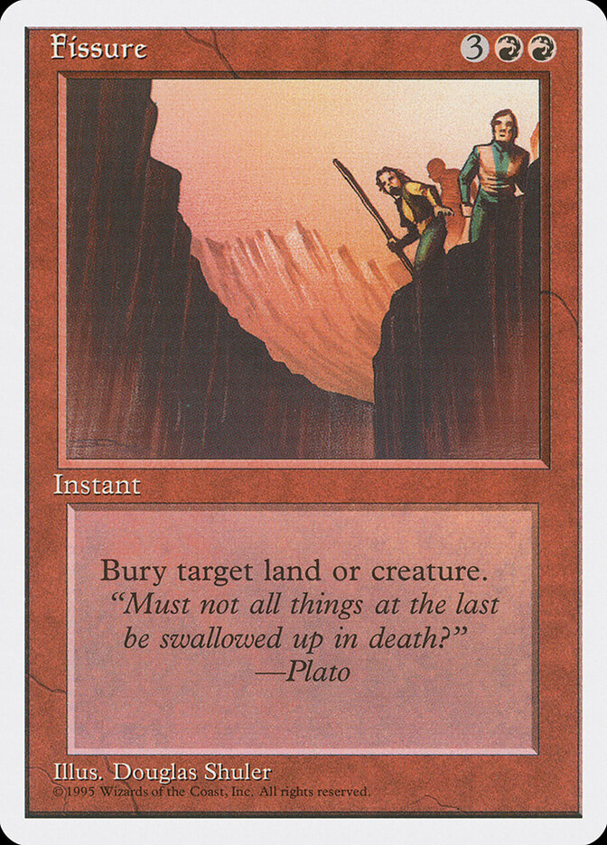 Fissure (Fourth Edition)