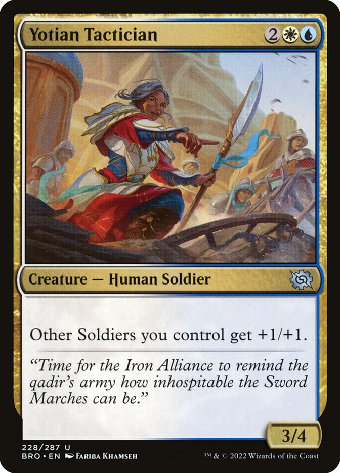 Yotian Tactician (The Brothers' War)