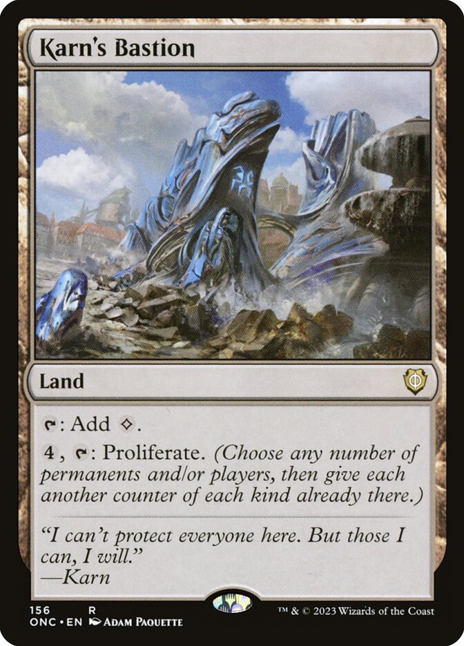 Karn's Bastion (Phyrexia: All Will Be One Commander)