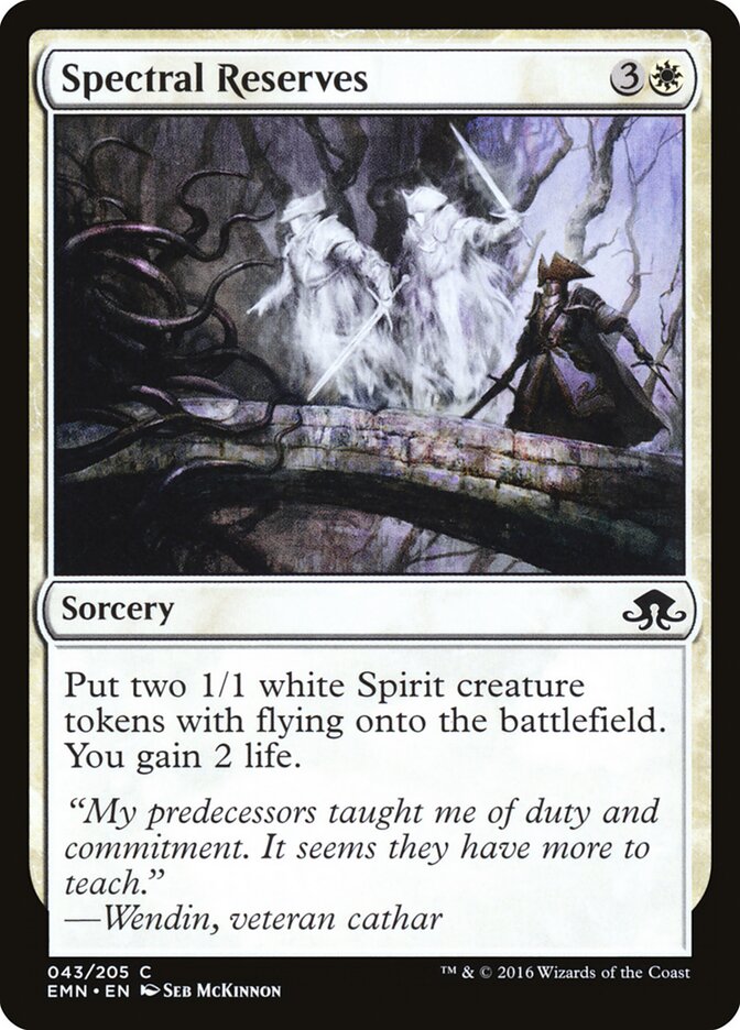 Spectral Reserves (Eldritch Moon)