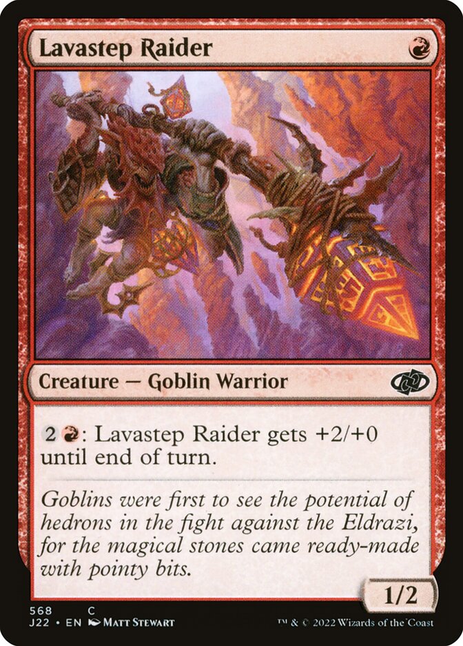 Lavastep Raider (Jumpstart 2022)