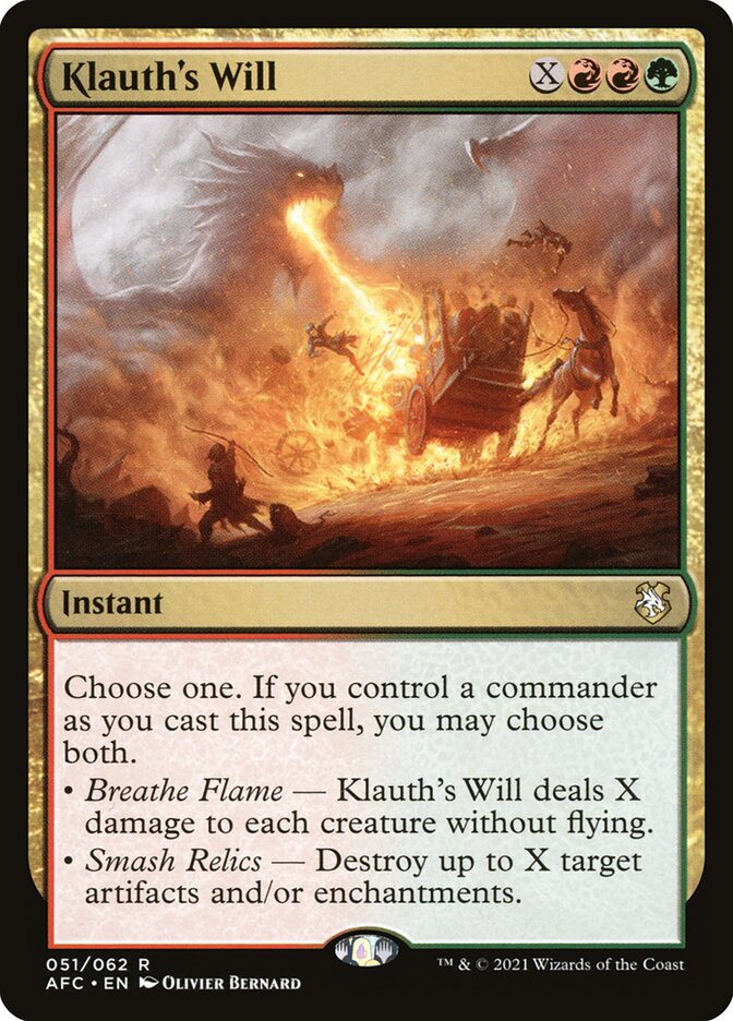 Klauth's Will (Forgotten Realms Commander)