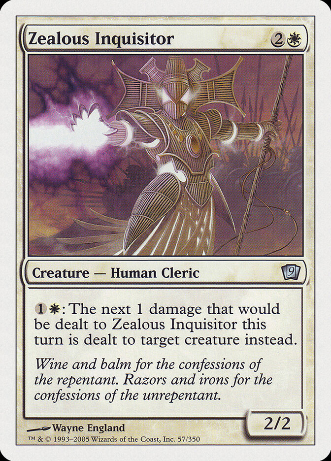 Zealous Inquisitor (Ninth Edition)