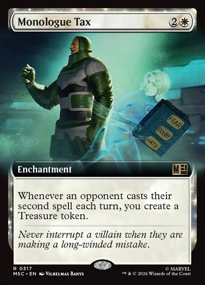 Monologue Tax (Marvel Super Heroes Commander)