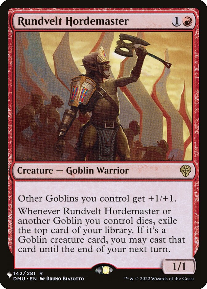Rundvelt Hordemaster (The List)