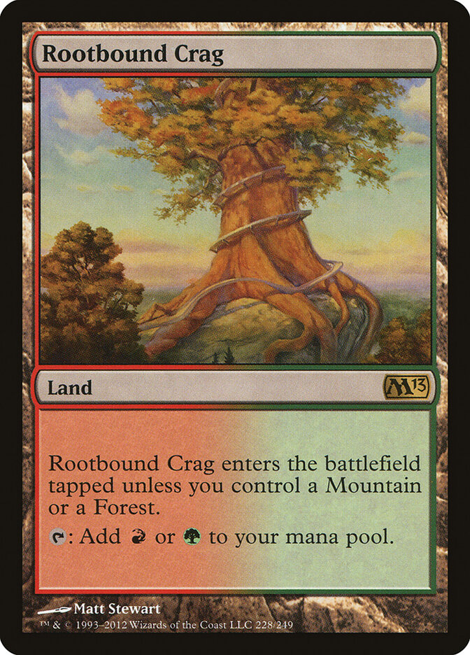 Rootbound Crag (Magic 2013)
