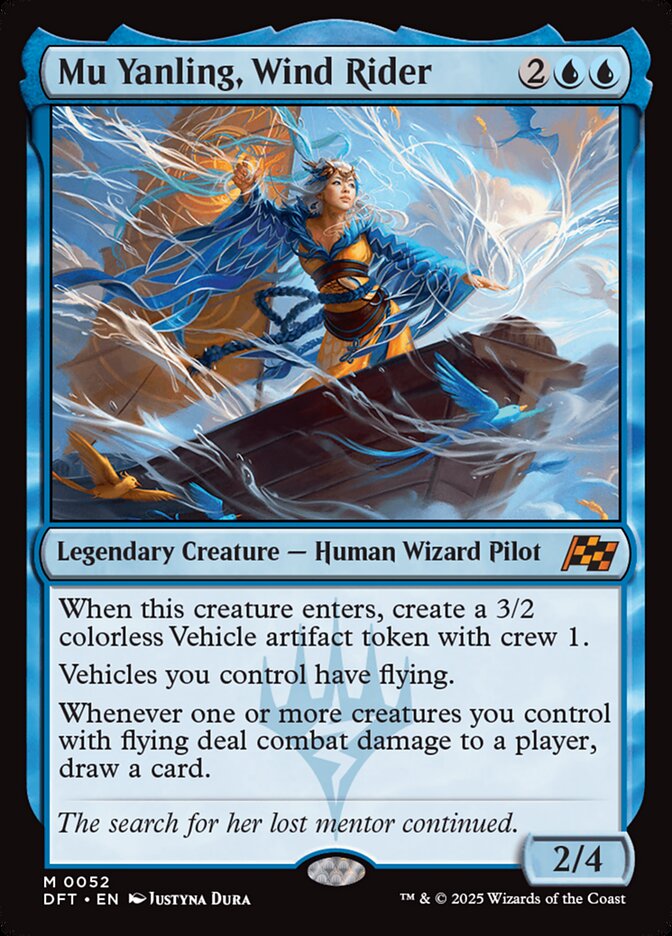 Mu Yanling, Wind Rider (Aetherdrift)