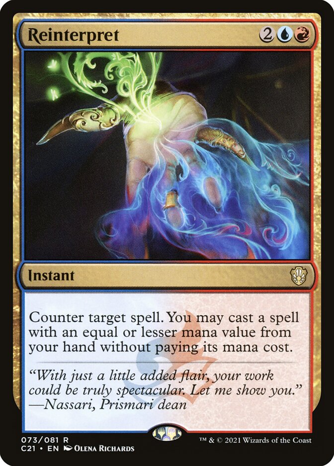 Reinterpret (Commander 2021)