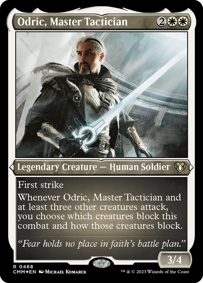 Odric, Master Tactician (Commander Masters)
