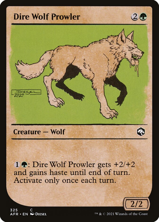 Dire Wolf Prowler (Adventures in the Forgotten Realms)