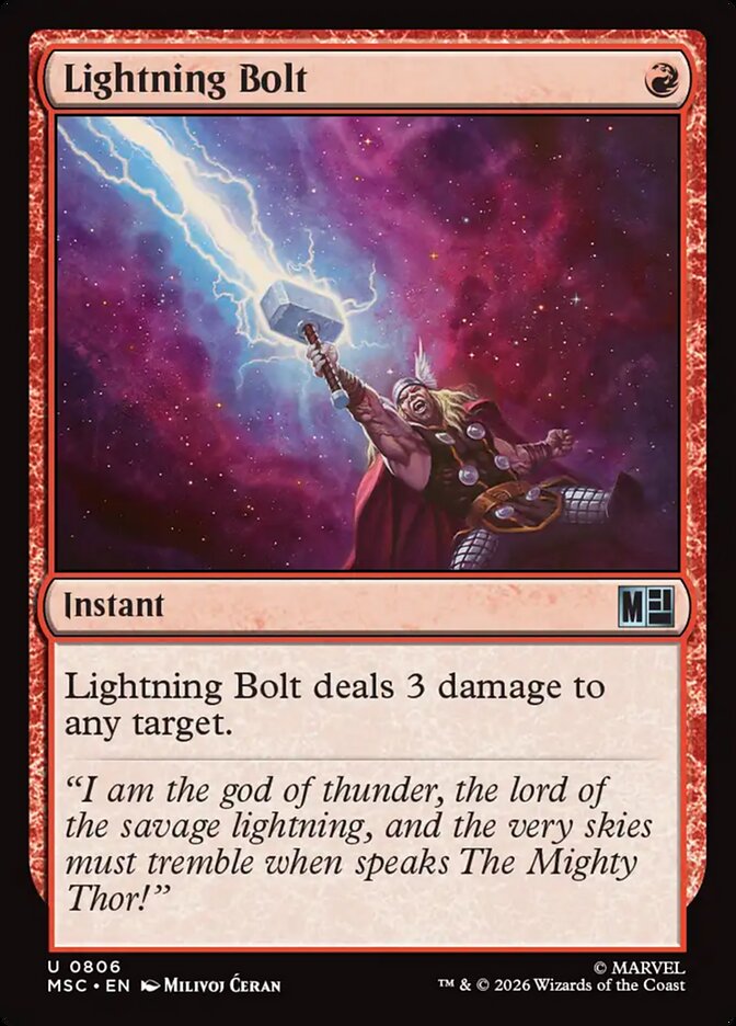 Lightning Bolt (Marvel Super Heroes Commander)