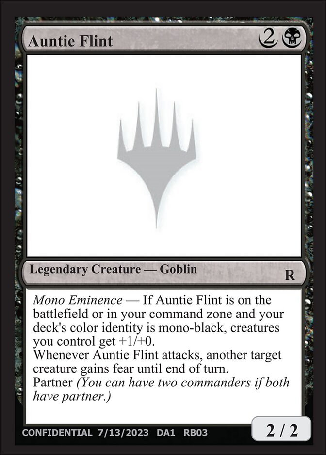 Auntie Flint (Unknown Event)