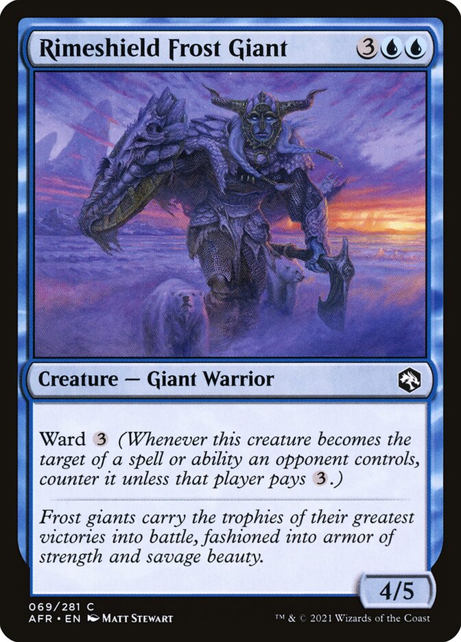 Rimeshield Frost Giant (Adventures in the Forgotten Realms)
