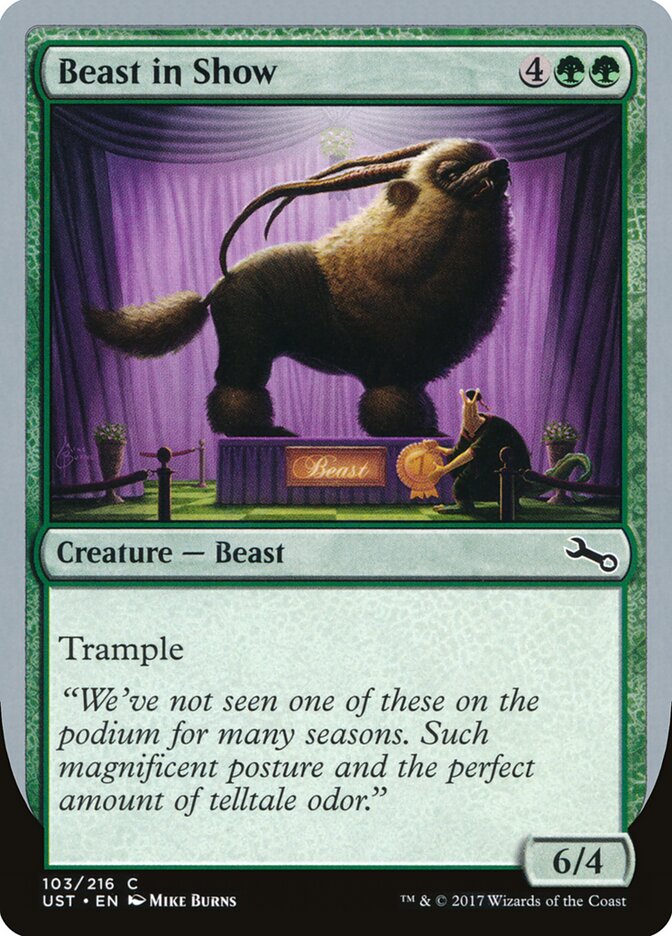 Beast in Show (Unstable)