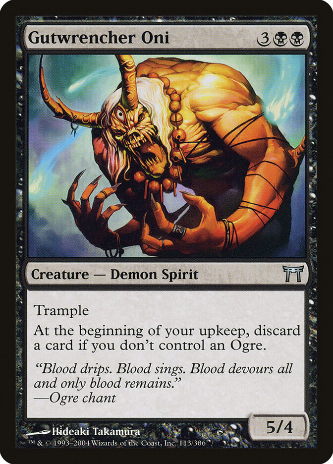 Gutwrencher Oni (Champions of Kamigawa)