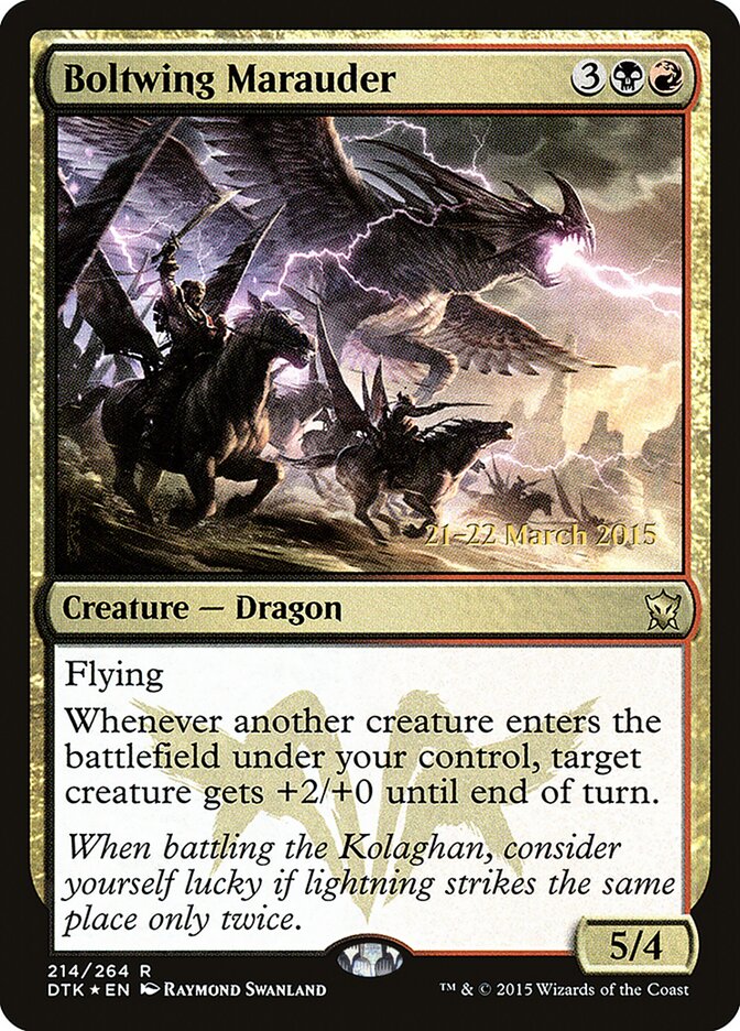 Boltwing Marauder (Dragons of Tarkir Promos)