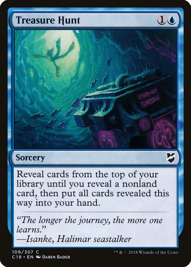 Treasure Hunt (Commander 2018)
