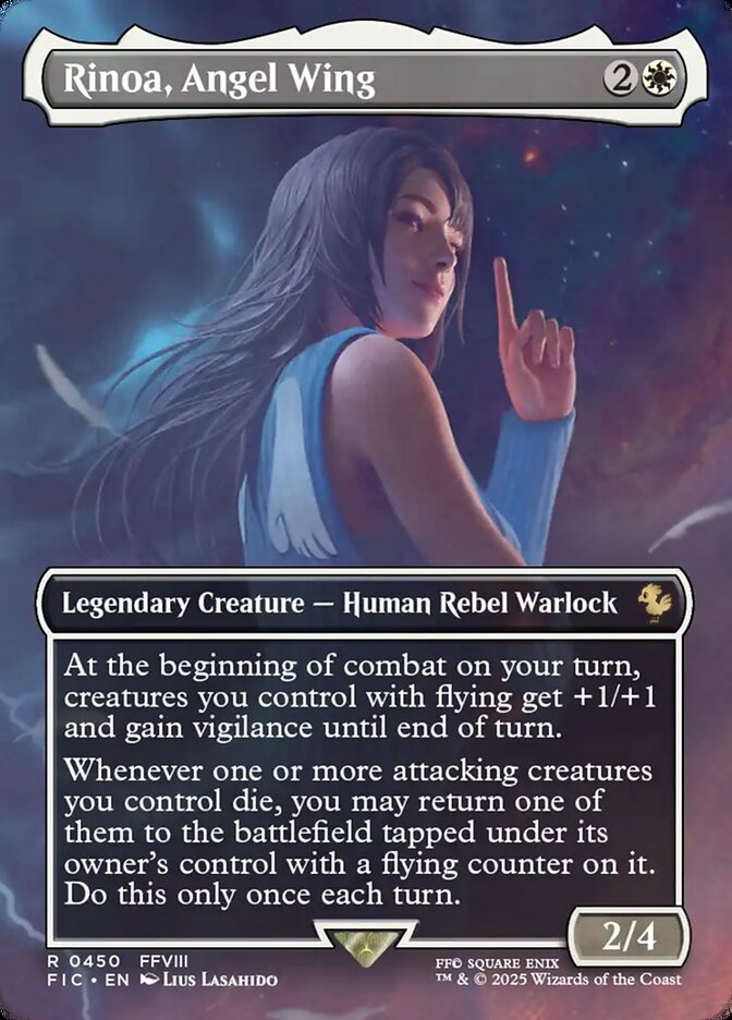 Rinoa, Angel Wing (Final Fantasy Commander)