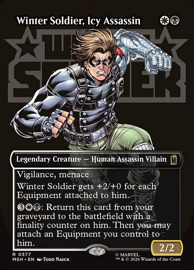 Winter Soldier, Icy Assassin (Marvel Super Heroes)