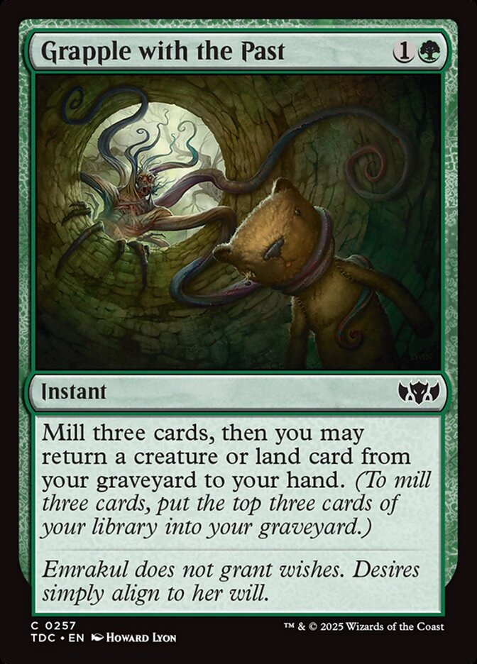 Grapple with the Past (Tarkir: Dragonstorm Commander)