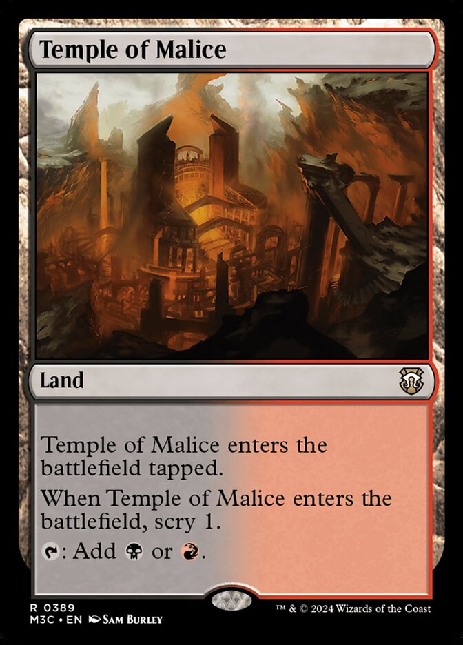 Temple of Malice (Modern Horizons 3 Commander)