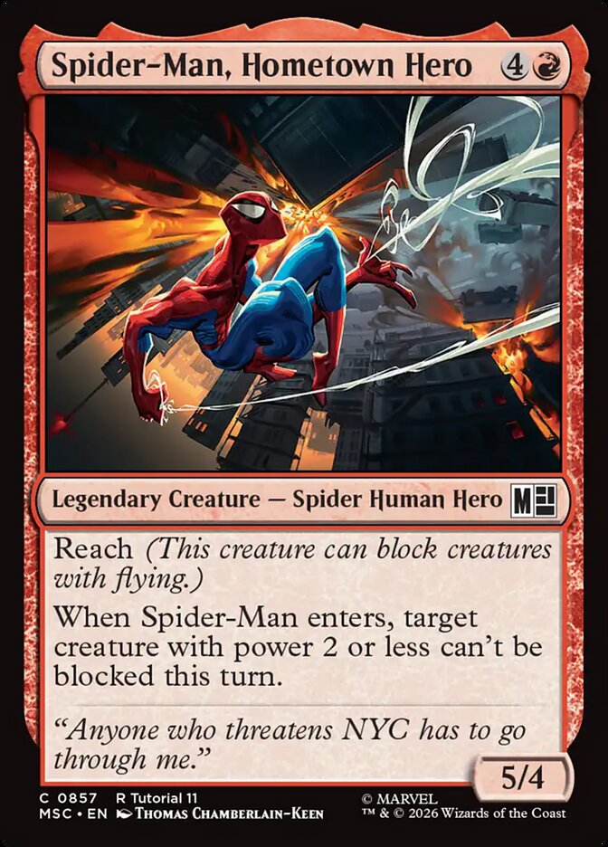 Spider-Man, Hometown Hero (Marvel Super Heroes Commander)