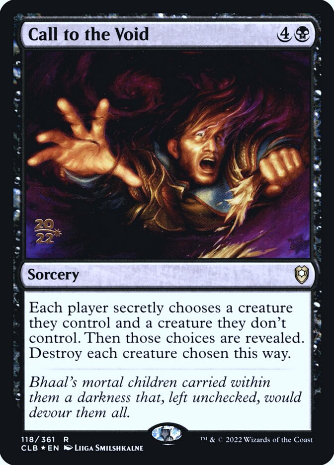 Call to the Void (Battle for Baldur's Gate Promos)