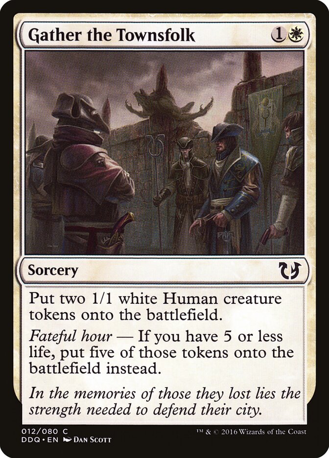 Gather the Townsfolk (Duel Decks: Blessed vs. Cursed)