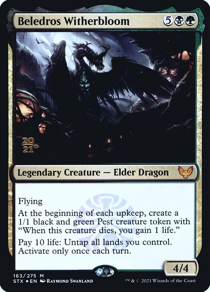 Beledros Witherbloom (Strixhaven: School of Mages Promos)