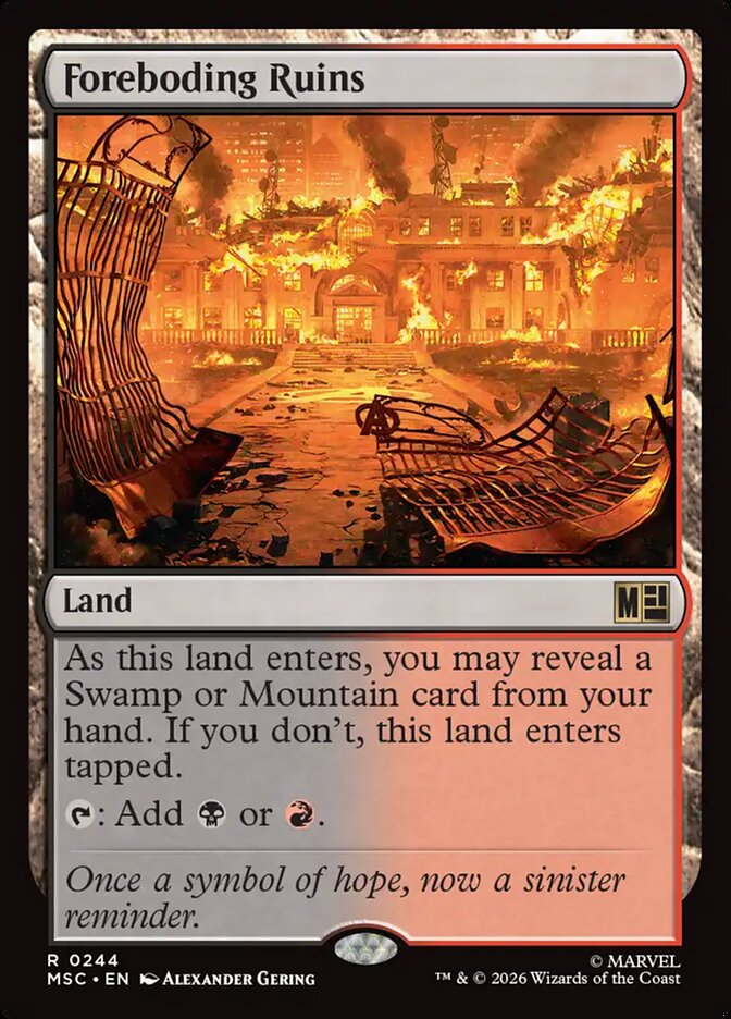 Foreboding Ruins (Marvel Super Heroes Commander)