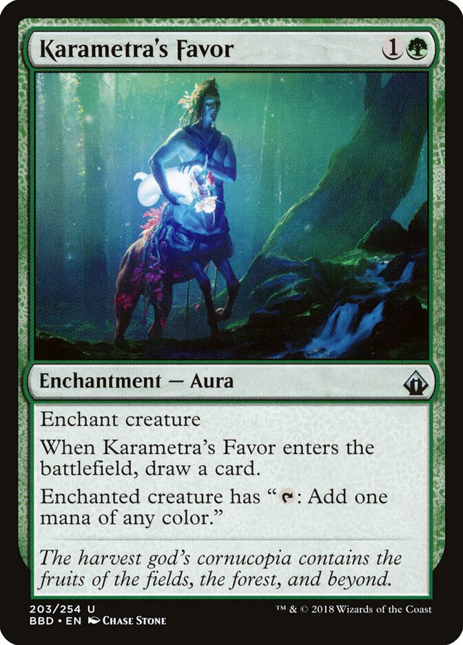 Karametra's Favor (Battlebond)