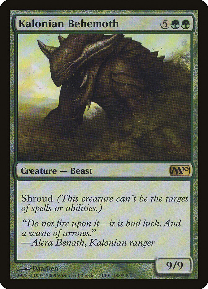 Kalonian Behemoth (Magic 2010)