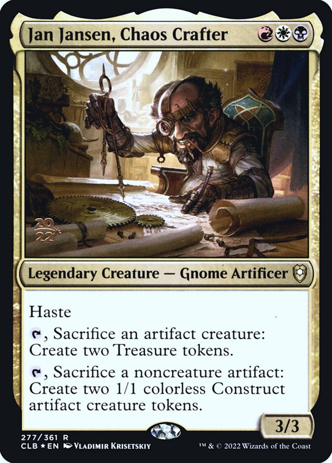 Jan Jansen, Chaos Crafter (Battle for Baldur's Gate Promos)