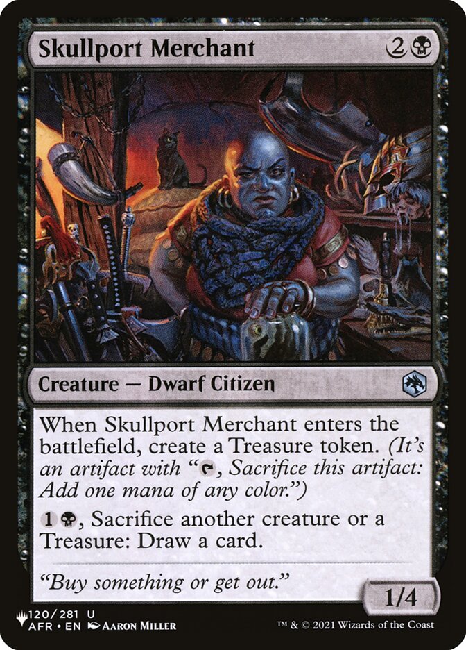 Skullport Merchant (The List)