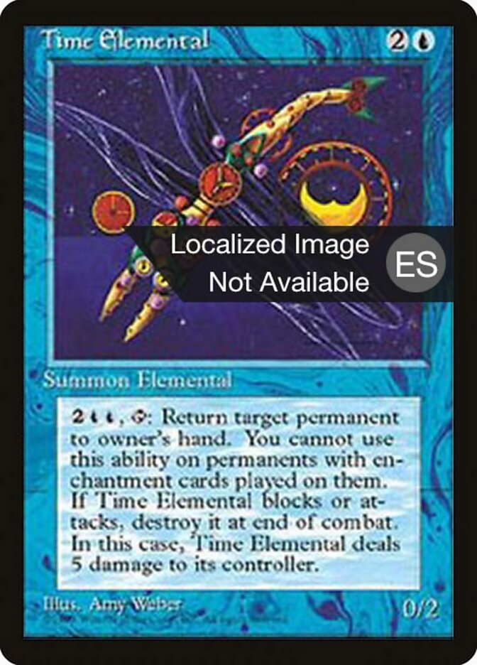Time Elemental (Fourth Edition Foreign Black Border)