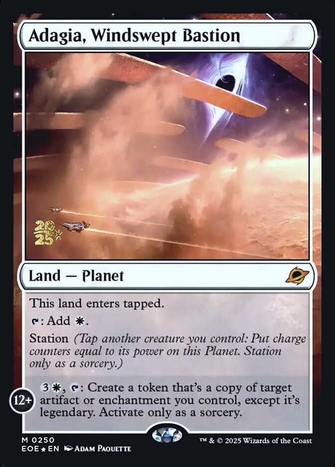 Adagia, Windswept Bastion (Edge of Eternities Promos)