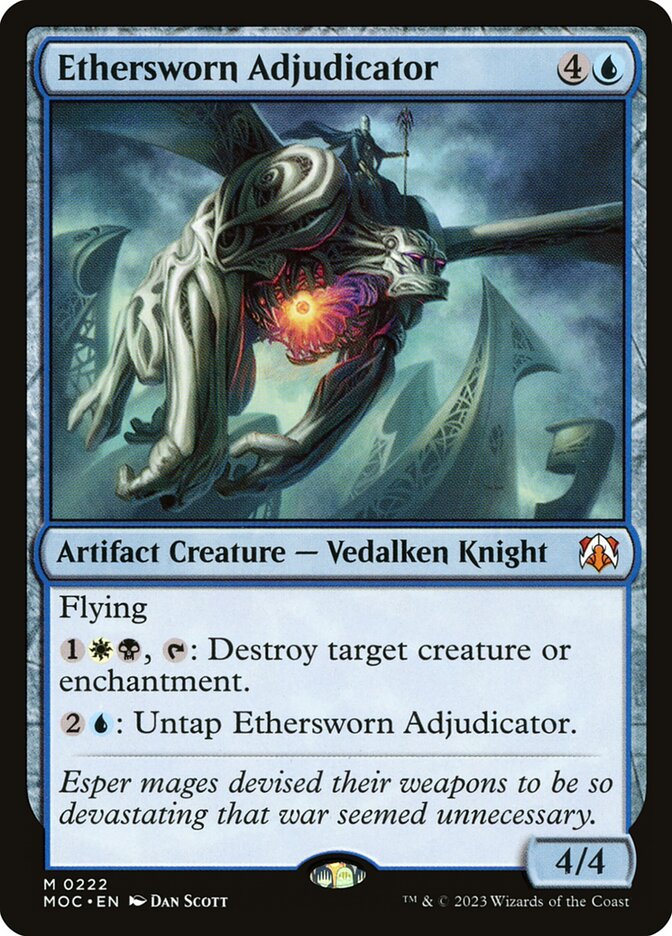 Ethersworn Adjudicator (March of the Machine Commander)