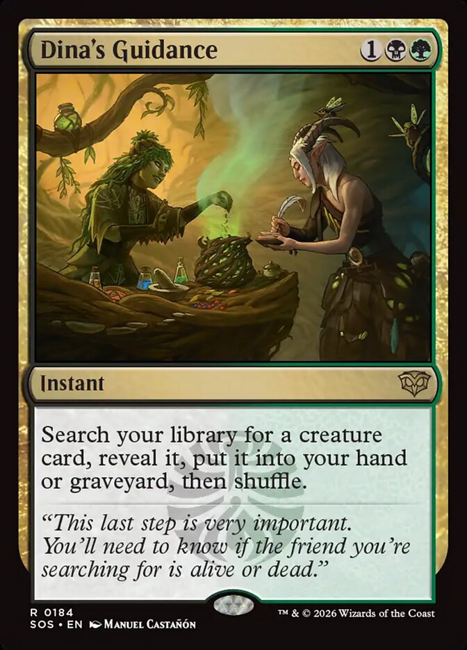 Dina's Guidance (Secrets of Strixhaven)