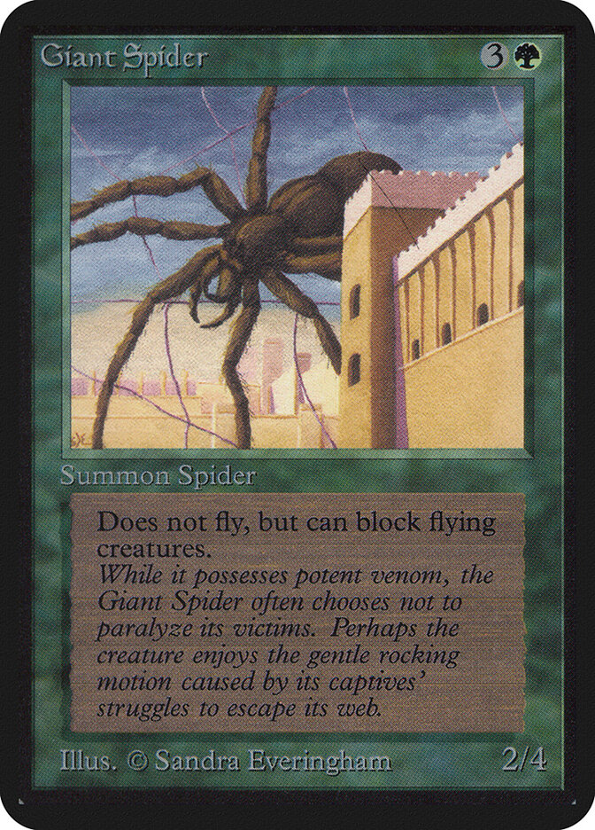 Giant Spider (Limited Edition Alpha)