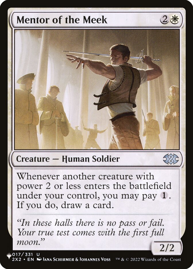 Mentor of the Meek (The List)