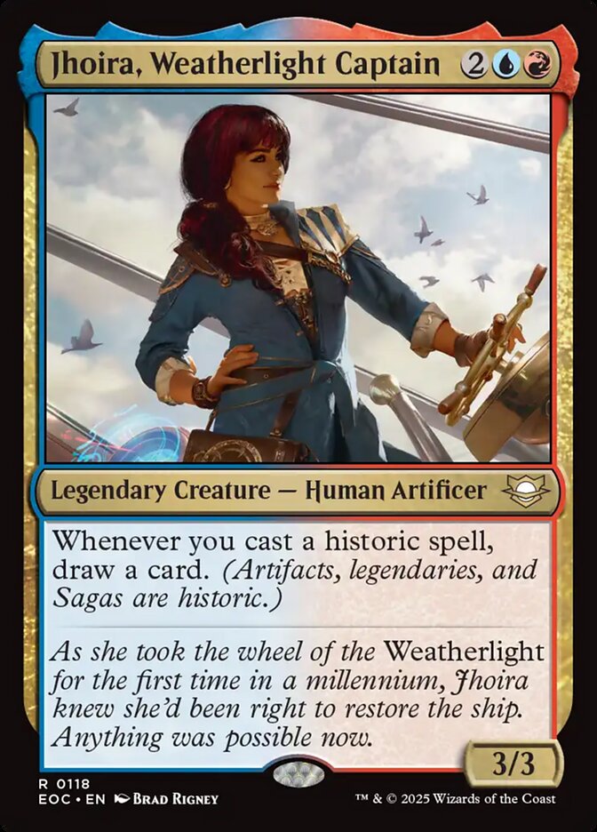 Jhoira, Weatherlight Captain (Edge of Eternities Commander)