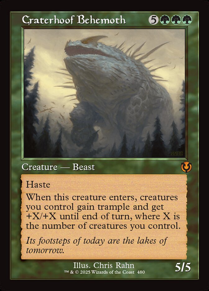 Craterhoof Behemoth (Innistrad Remastered)