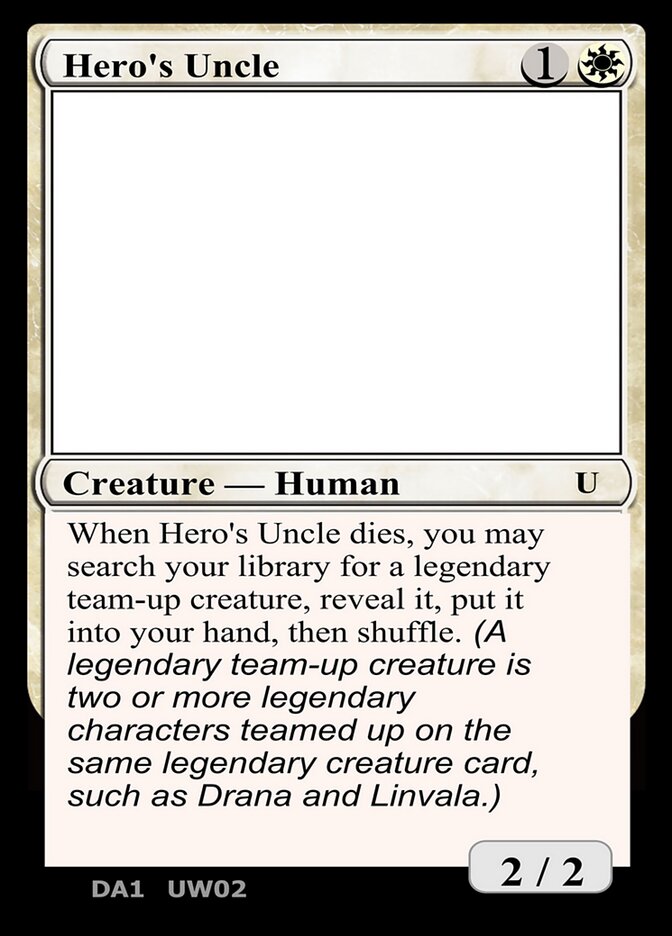 Hero's Uncle (Unknown Event)