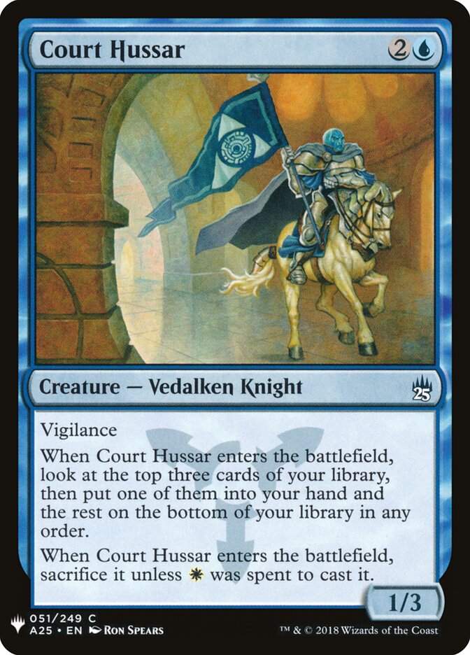 Court Hussar (The List)