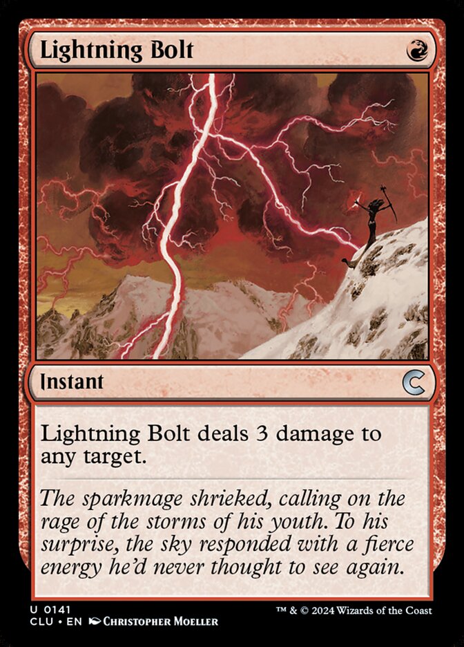 Lightning Bolt (Ravnica: Clue Edition)